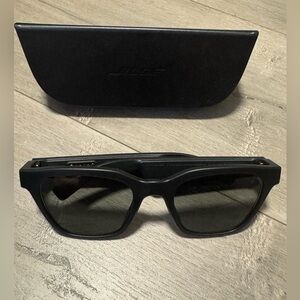 Bose Matte Black Audio Sunglasses with Case